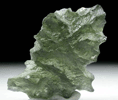 Moldavite (Tektite - natural glass caused by meteorite impact) from Vltava (Moldau) River, southern Bohemia, Czech Republic (Type Locality for Moldavite)