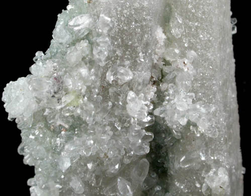 Quartz with Calcite from Saline Valley, Death Valley National Park, Inyo County, California
