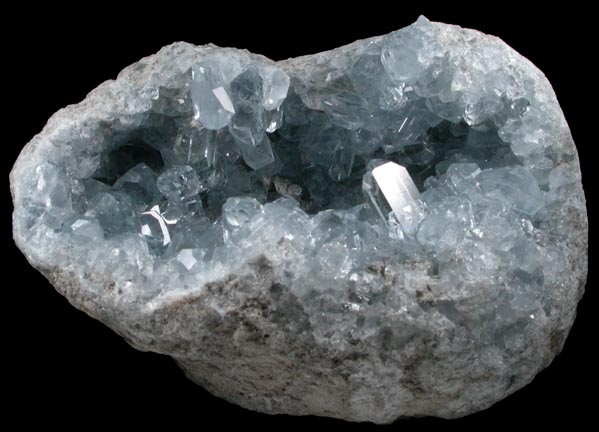 Celestine from Sankoany Deposit, near Ketsepy, Mahajanga Province, Madagascar