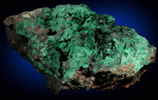 Malachite and Tenorite from Morenci Mine, Clifton District, Greenlee County, Arizona