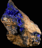 Azurite from Morenci Mine, Azurite pit, Clifton District, Greenlee County, Arizona