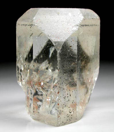 Topaz with phantom-growth inclusions from Klein Spitzkoppe, 56 km WNW of Usakos, Erongo region, Namibia