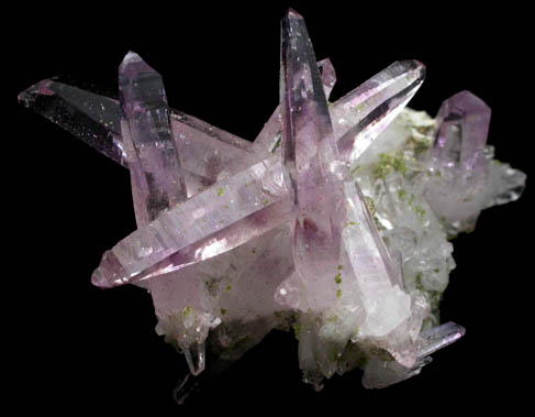 Quartz var. Amethyst from Piedra Parada, near Las Vigas, Tatatila, Veracruz, Mexico