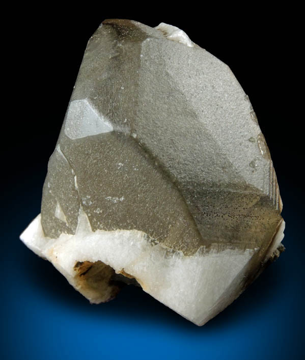 Calcite (twinned crystal) with Pyrite inclusions from H.R. Miller Limestone Quarry, Wabank Road, Millersville, Lancaster County, Pennsylvania