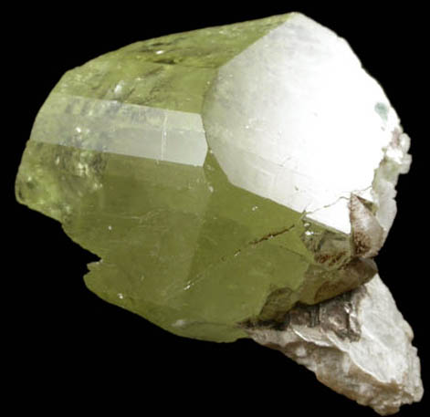 Brazilianite with Muscovite from Lavra do Corrego Frio, Linpolis, Divino das Laranjeras, Minas Gerais, Brazil (Type Locality for Brazilianite)