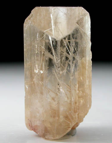 Danburite with Rutile inclusions from Anjanabonoina, 32 km west of Betafo, Antananarivo Province, Madagascar