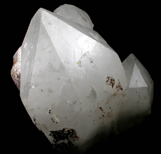 Quartz from Ellenville Zinc Co. Mine, Ellenville, Ulster County, New York