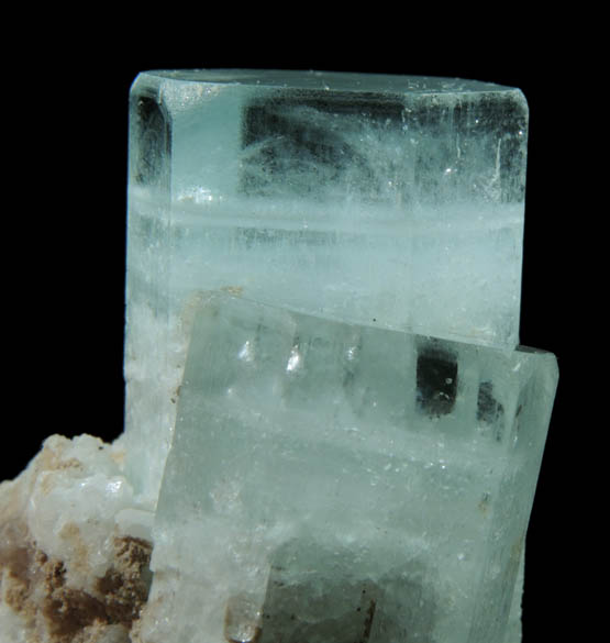 Beryl var. Aquamarine from Baha, Braldu Valley, Baltistan, Gilgit-Baltistan, Pakistan