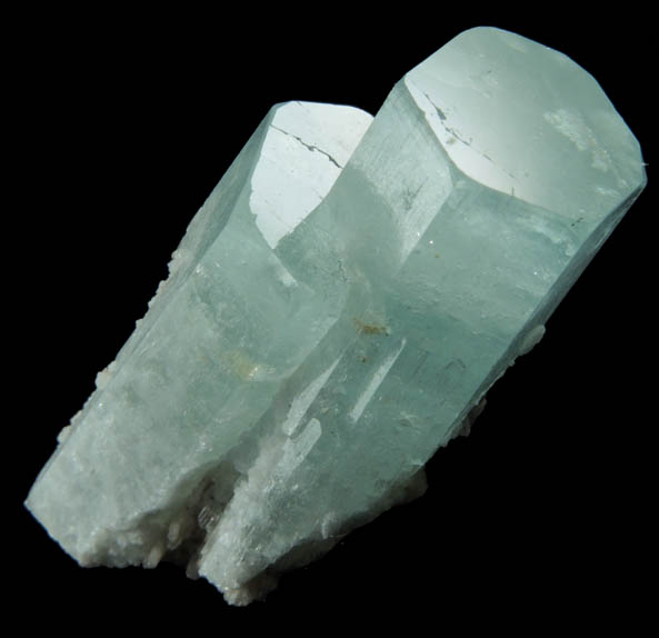 Beryl var. Aquamarine from Baha, Braldu Valley, Baltistan, Gilgit-Baltistan, Pakistan