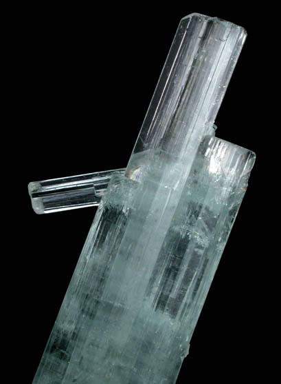 Beryl var. Aquamarine from Nyet Bruk, Braldu Valley, Baltistan, Gilgit-Baltistan, Pakistan