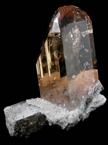 Topaz on rhyolite from Cubical #2 Claim, Topaz Mountain, Thomas Range, Juab County, Utah