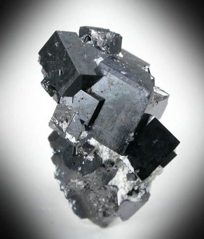 Magnetite (rare cubic crystal form) from ZCA Mine No. 4, Fowler Ore Body, 2500' Level, Balmat, St. Lawrence County, New York