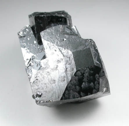 Magnetite (rare cubic and tetrahexahedral crystal form) from ZCA Mine No. 4, Fowler Ore Body, 2500' Level, Balmat, St. Lawrence County, New York