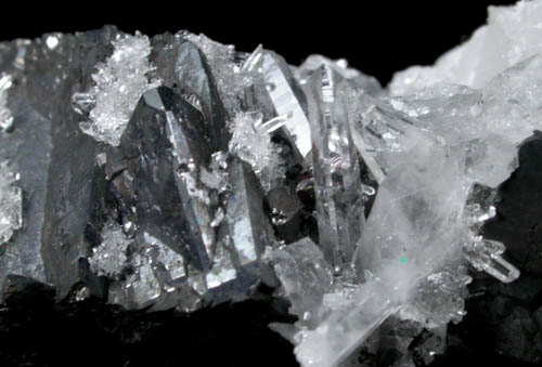 Tetrahedrite with Quartz from Black Pine Mine, Flint Creek Valley, Granite County, Montana