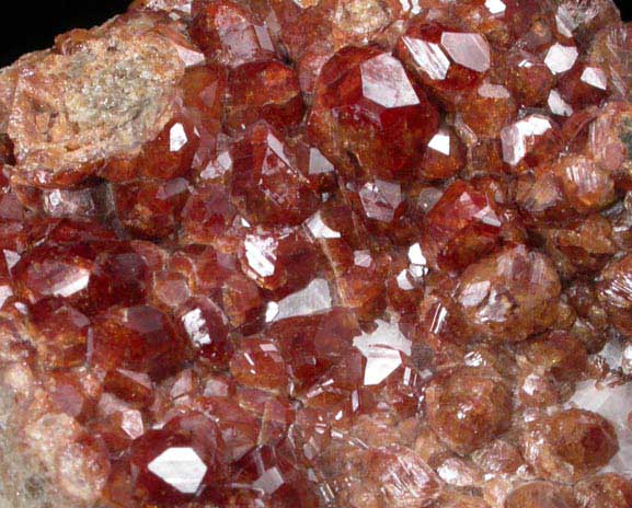 Grossular Garnet from Ruberoid Asbestos Mine, Belvidere Mountain, Lowell (commonly called Eden Mills), Orleans County, Vermont