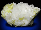 Celestine with Sulfur from Agrigento District (Girgenti), Sicily, Italy