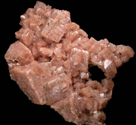 Gmelinite pseudomorphs after Chabazite from Five Islands, Nova Scotia, Canada