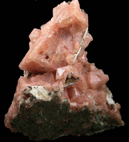 Gmelinite pseudomorphs after Chabazite from Pinnacle Point, Five Islands, Nova Scotia, Canada