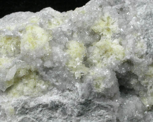 Cryolite with Weloganite from Francon Quarry, Montral, le de Montral, Qubec, Canada (Type Locality for Weloganite)