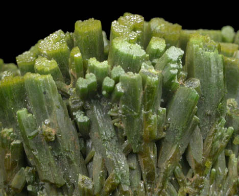 Pyromorphite from Mine des Farges, Ussel, Corrze, France