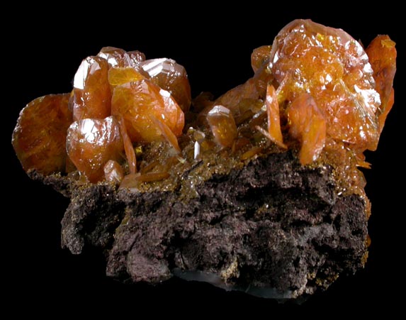 Wulfenite from San Francisco Mine, Cerro Prieto, north of Cucurpe, Sonora, Mexico