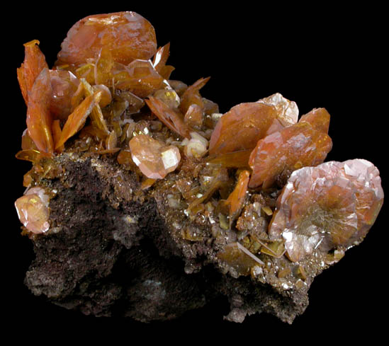 Wulfenite from San Francisco Mine, Cerro Prieto, north of Cucurpe, Sonora, Mexico