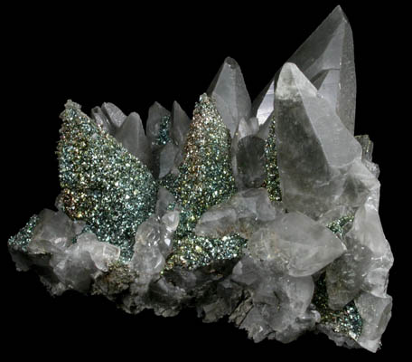 Calcite with Pyrite-Marcasite from Brushy Creek Mine, Viburnum Trend, Reynolds County, Missouri