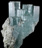 Beryl var. Aquamarine with Muscovite from Nagar, Hunza Valley, Gilgit District, Gilgit-Baltistan, Pakistan