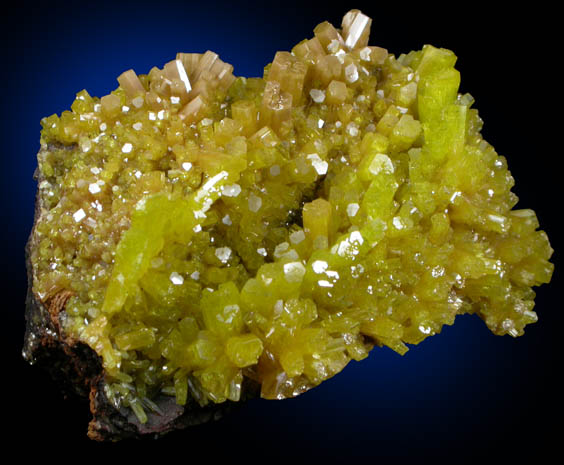 Pyromorphite from Bunker Hill Mine, Coeur d'Alene District, Shoshone County, Idaho