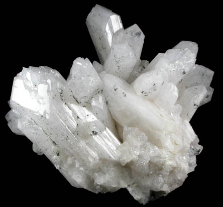 Danburite with Quartz from Charcas, San Luis Potosi, Mexico