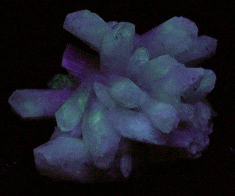 Danburite with Quartz from Charcas, San Luis Potosi, Mexico