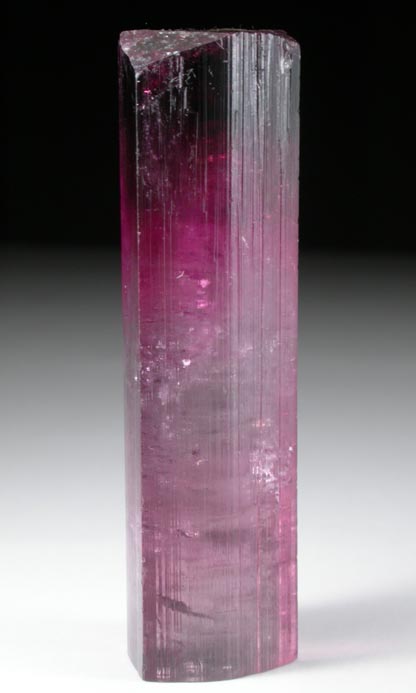 Elbaite var. Rubellite Tourmaline from Cruzeiro Mine, So Jose da Safira, Minas Gerais, Brazil