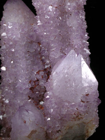 Quartz var. Amethyst (Cactus Quartz) from Boekenhouthoek area, Mpumalanga Province, South Africa