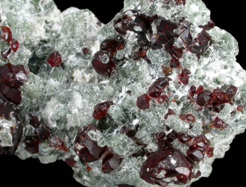 Clinohumite and Talc from Ladjuar Medam, Kokscha Valley, Badakshan, Afghanistan