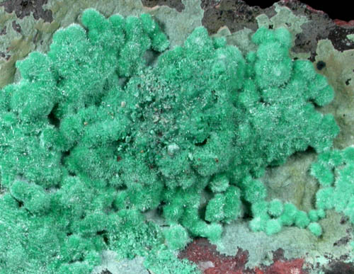 Malachite from San Manuel Mine, Pinal County, Arizona