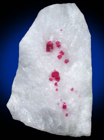 Spinel in marble from An Phu, Luc Yen, Yenbai Province, Vietnam