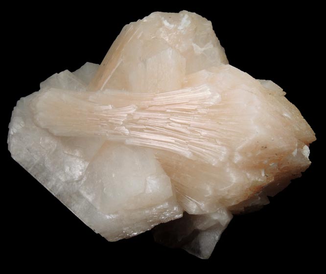 Stilbite-Ca with minor Laumontite from Pune District, Maharashtra, India