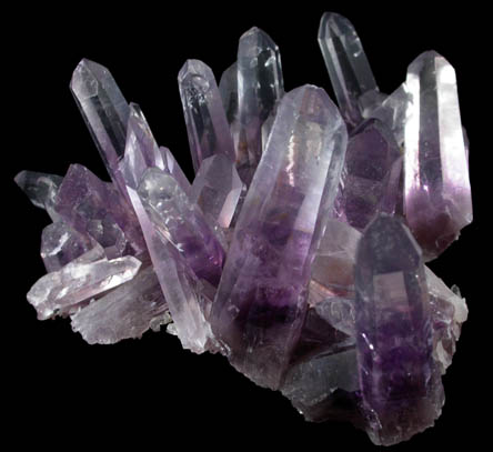 Quartz var. Amethyst from La Valenciana Mine, Amatitlan, Guerrero, Mexico