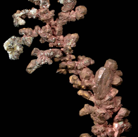 Copper (crystallized) from Chino Mine, Santa Rita District, Grant County, New Mexico