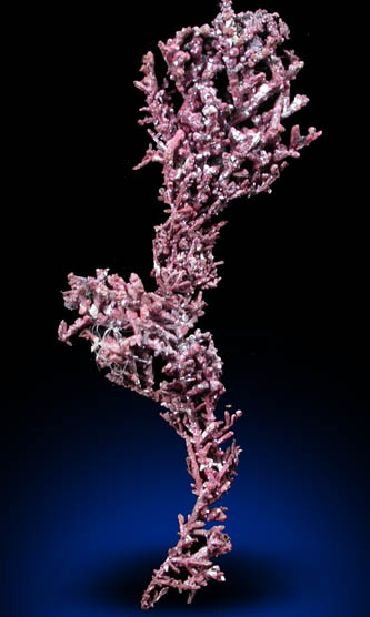 Copper (crystallized) with Cuprite from Mountain City Mine, Elko County, Nevada