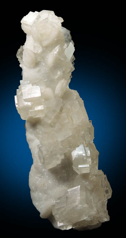 Calcite on Dolomite stalactite from Tsumeb Mine, Otavi-Bergland District, Oshikoto, Namibia