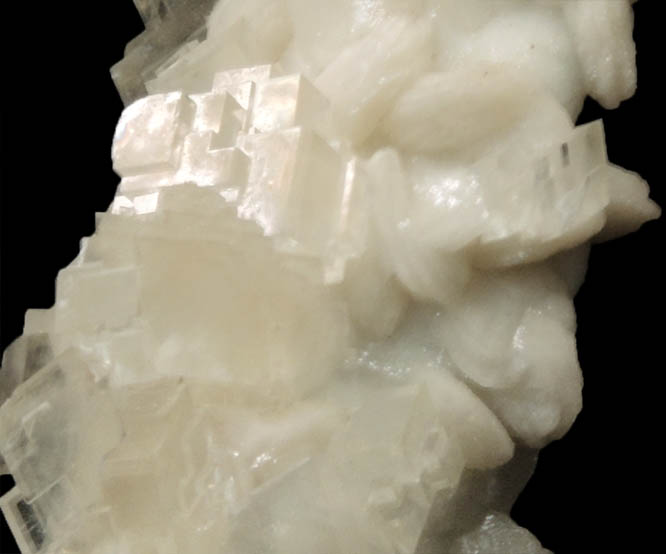 Calcite on Dolomite stalactite from Tsumeb Mine, Otavi-Bergland District, Oshikoto, Namibia