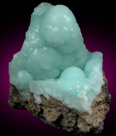 Hemimorphite from Santo Nio Mine, Guadalupe Victoria, Durango, Mexico