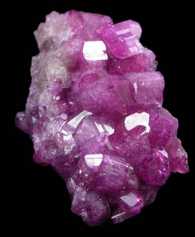 Vesuvianite (purple) from Jeffrey Mine, Asbestos, Qubec, Canada