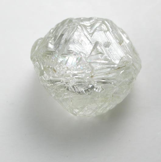 Diamond (2.08 carat yellow octahedral crystal) from Jericho Mine, Nunavut, Canada