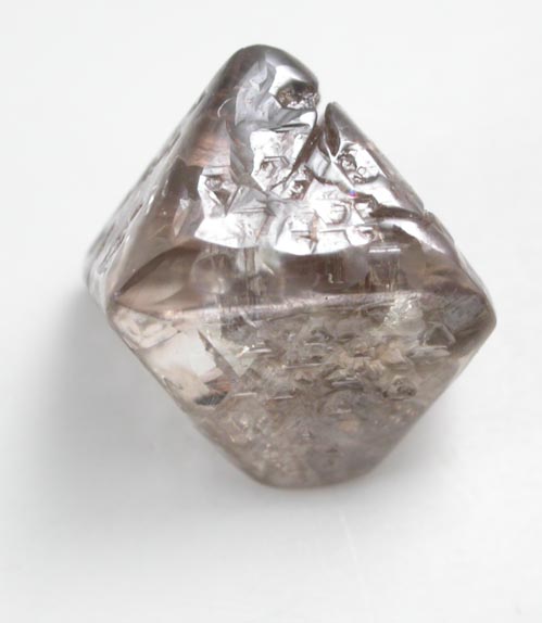 Diamond (3.39 carat brown octahedral crystal) from Argyle Mine, Kimberley, Western Australia, Australia