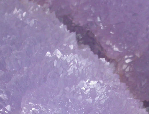 Quartz var. Amethyst epimorphs after Barite from Feherhegy, between Nyri and Telkibnya, Zemplen Mountains, Borsod-Abaj-Zempln, Hungary