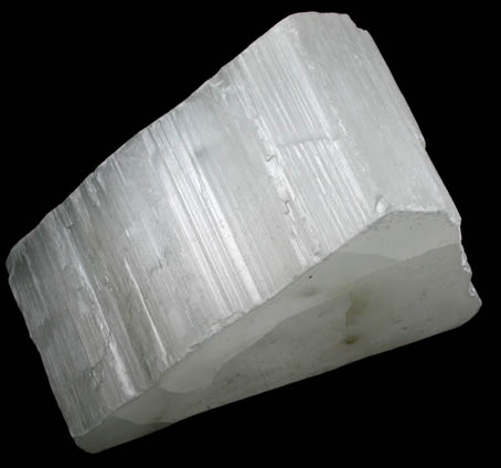 Ulexite (exhibiting fiber optic effect) from Boron, Kramer District, Kern County, California