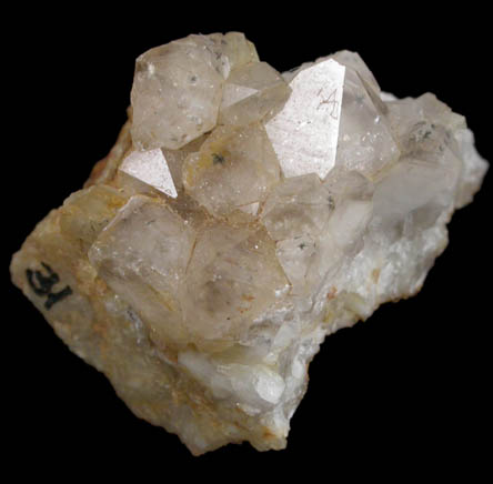 Quartz var. Smoky Quartz with inclusions from St James Roman Catholic Church basement excavation, Basking Ridge, 184 South Finley Avenue, Somerset County, New Jersey