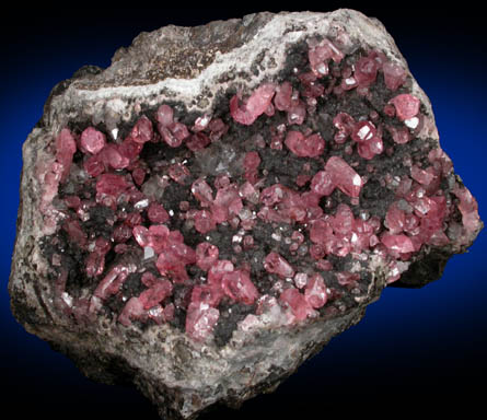 Rhodochrosite from Uchucchaqua Mine, Oyon Province, Lima Department, Peru